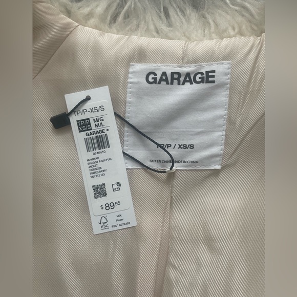 Garage Faux Fur Coat - Picture 2 of 3